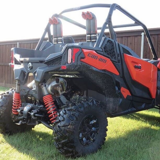 Warrior Riser Snorkel Kit by Snorkel Your ATV - 2018-22 Can Am Maverick Sport - alt image 2