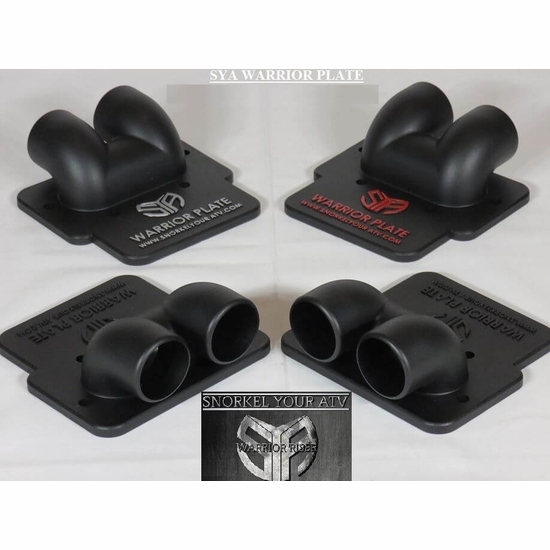 Warrior Riser Snorkel Kit by Snorkel Your ATV - 2018-23 Yamaha Kodiak 450 - alt image 6