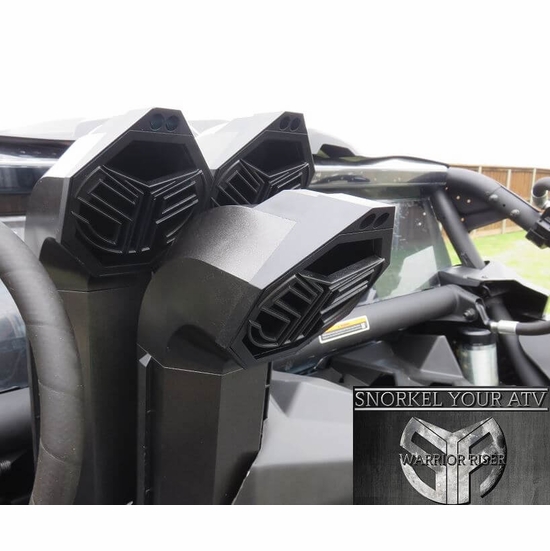 Warrior Riser Snorkel Kit by Snorkel Your ATV - 2020-22 Can Am Maverick X3 - alt image 2
