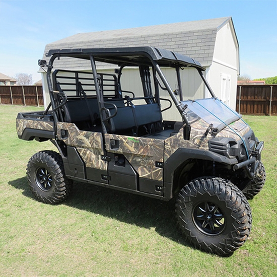 Warrior Riser Snorkel Kit by Snorkel Your ATV - Kawasaki Mule Pro-FXT - alt image 1