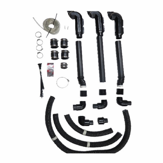 Warrior Riser Snorkel Kit by Snorkel Your ATV - Kawasaki Teryx 800 - alt image 2