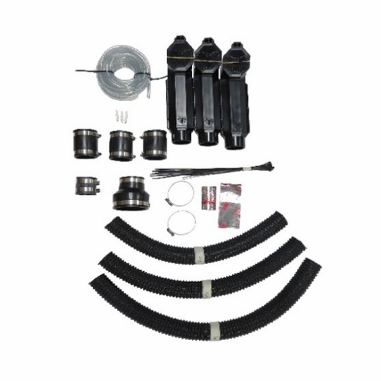 Warrior Riser Snorkel Kit by Snorkel Your ATV - Polaris RZR 570, S 570 - alt image 2