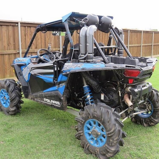Warrior Riser Snorkel Kit by Snorkel Your ATV - Polaris RZR XP Turbo, XP Turbo S - alt image 4