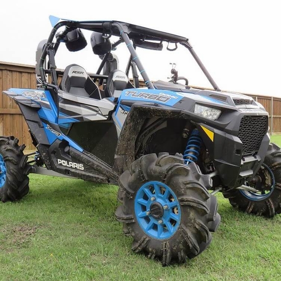 Warrior Riser Snorkel Kit by Snorkel Your ATV - Polaris RZR XP Turbo, XP Turbo S - alt image 1