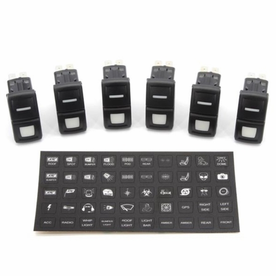 XTC 6 Switch Power Control System - 2020-25 Polaris RZR PRO XP, Pro R, Turbo R, XP 1000 - alt image 1