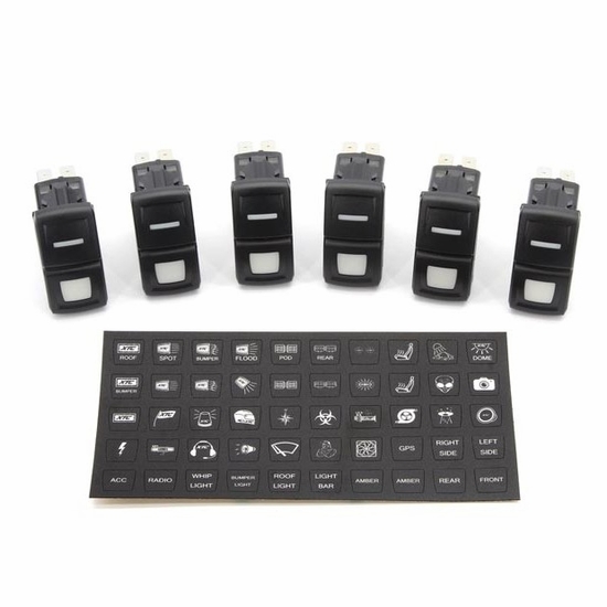 XTC 6 Switch Power Control System - Polaris Ranger, RZR 900, XP 1000, XP Turbo - alt image 1