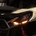 XTC Front Turn Signature Light Set - 2021-25 Can Am Commander