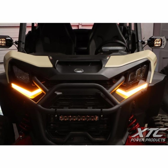 XTC Front Turn Signature Light Set - 2021-25 Can Am Commander - alt image 1