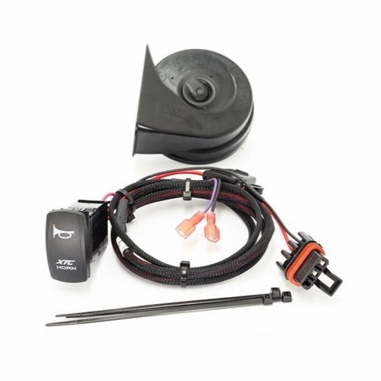 XTC Plug and Play Busbar Horn Kit w/ Blue LED Rocker Switch - 2018-25 Polaris Ranger, RZR Pro, Turbo R, RS1
