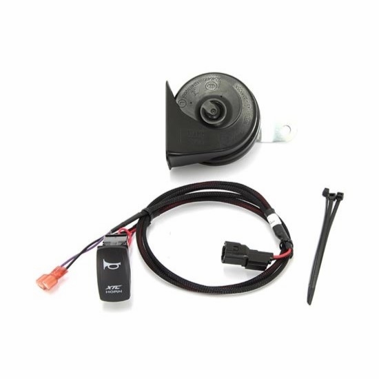 XTC Plug and Play Horn Kit w/ Blue LED Rocker Switch - Honda Talon