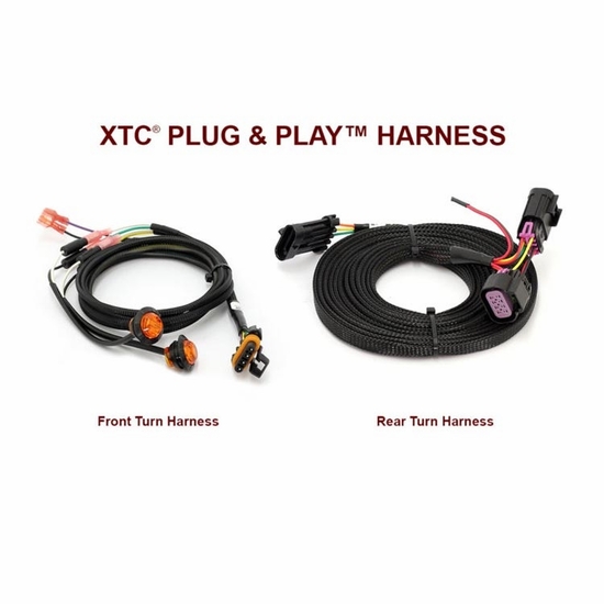 XTC Plug and Play Turn Signal Kit - 2018-25 Full Size Polaris Ranger XP 1000 w/ Ride Command - alt image 1