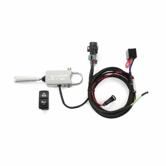XTC Self-Canceling Turn Signal Kit w/ Billet Lever - Kawasaki Ridge - alt image 0