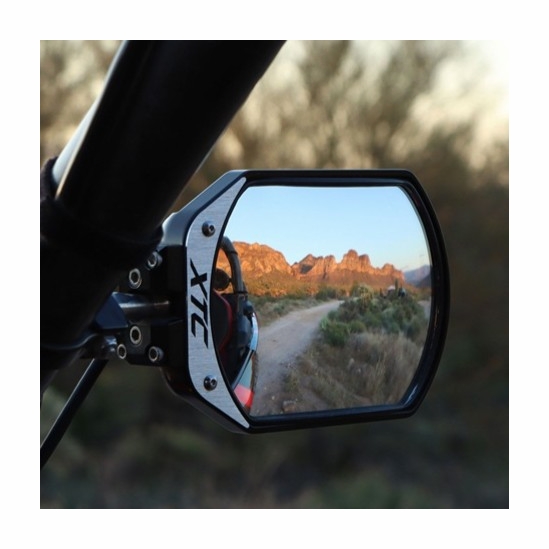 XTC SIX12 Billet LED Side View Mirrors w/ 1.85 Inch Clamp (Sold in Pairs) - alt image 2