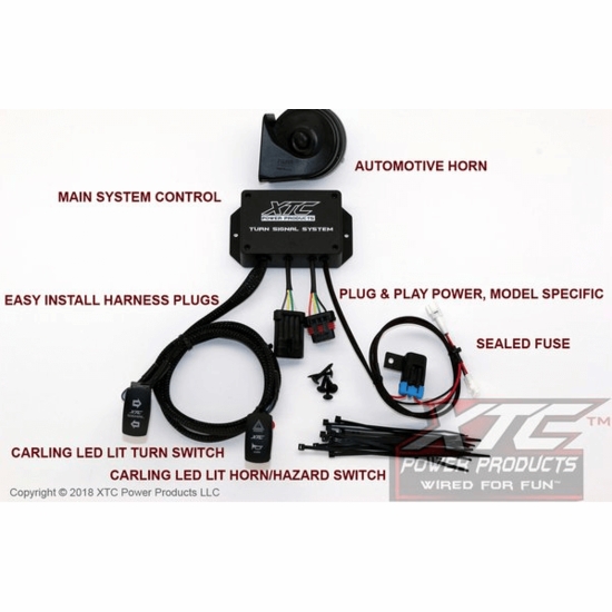 Can Am Defender Turn Signal Kit & Horn Side by Side Stuff