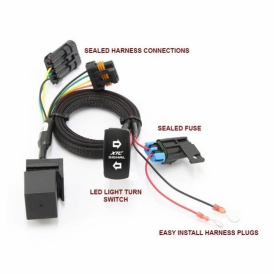 XTC Universal Basic Plug and Play Turn Signal Kit - alt image 0