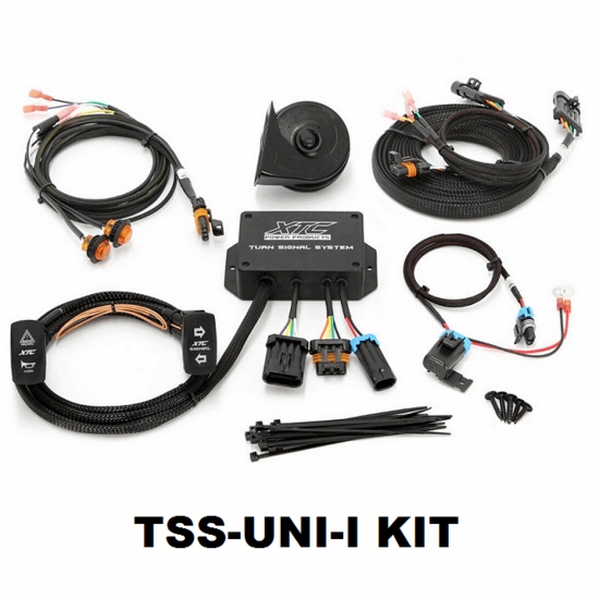 XTC Universal Turn Signal Kit with Horn Side by Side Stuff