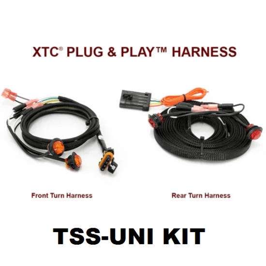 XTC Universal Turn Signal Kit with Horn Side by Side Stuff