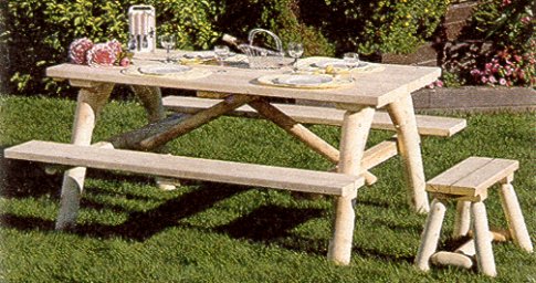 24" Straight Bench - Set of 2