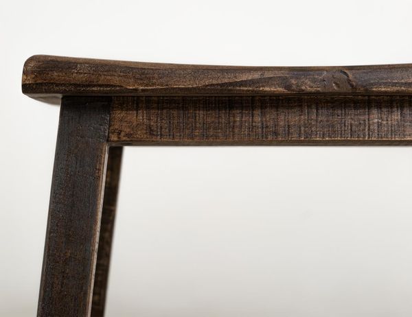 Loft Brown 24" Wooden Stool