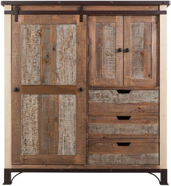 3 Drawer 1 Sliding Door 2 Door Gentlemen's Chest