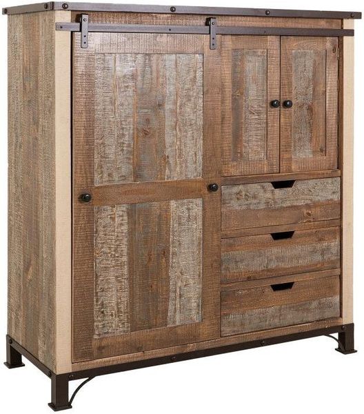 3 Drawer 1 Sliding Door 2 Door Gentlemen's Chest