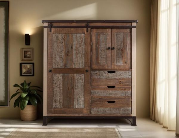 3 Drawer 1 Sliding Door 2 Door Gentlemen's Chest