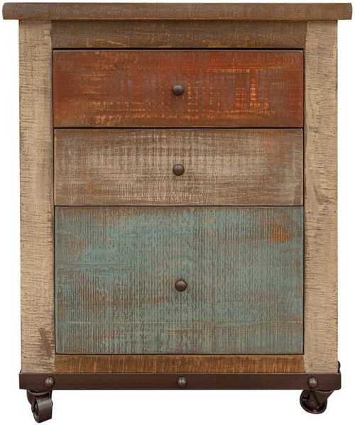 Antique 3 Drawer File