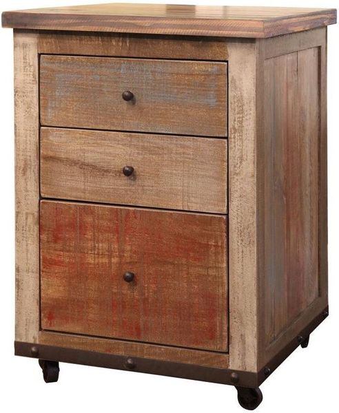 Antique 3 Drawer File