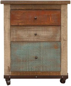 Antique 3 Drawer File