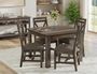 Loft Brown 42" Dining Table