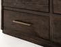 Dark Mezquite 6 Drawer Dresser