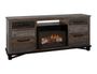 Loft Brown 70" Fireplace