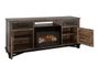 Loft Brown 70" Fireplace