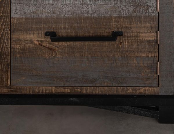 Loft Brown 70" Fireplace