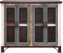 Antique Multicolor 4-Door Console
