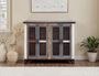 Antique Multicolor 4-Door Console