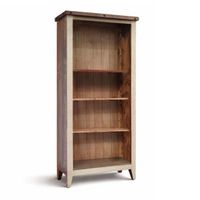 Antique Multicolor Bookcase - 70"