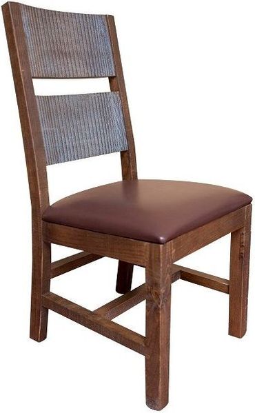 Antique Multicolor Dining Chair