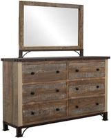 Antique Multicolor Dresser