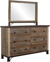 Antique Multicolor Mirror