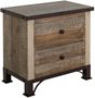Antique Multicolor Nightstand