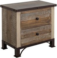 Antique Multicolor Nightstand