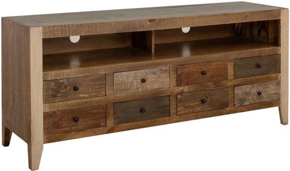 Antique Multicolor Wall Unit