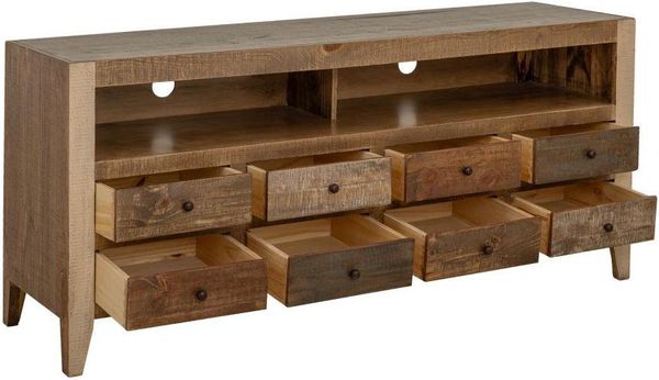 Antique Multicolor Wall Unit