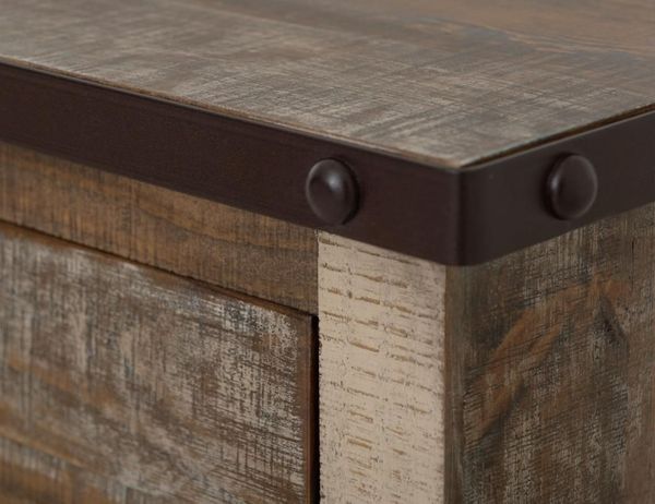 Antique Multicolored Chest