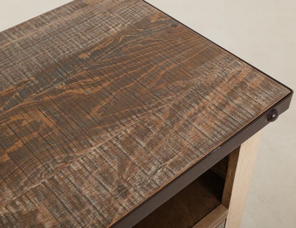 Antique Multicolored Media Chest