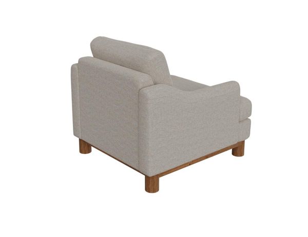 Olimpia Armchair with Wooden Frame