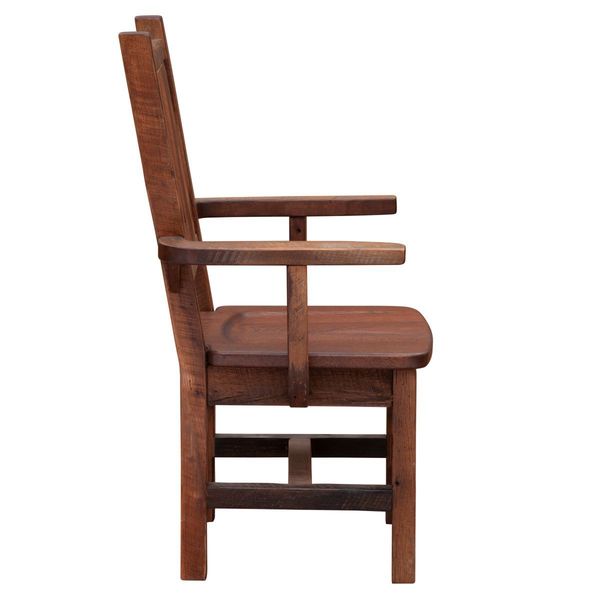 Artisan Barnwood Dining Arm Chair