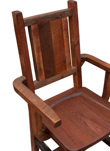 Artisan Barnwood Dining Arm Chair