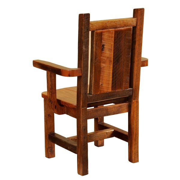Artisan Barnwood Dining Arm Chair